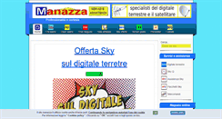 Desktop Screenshot of manazza.it